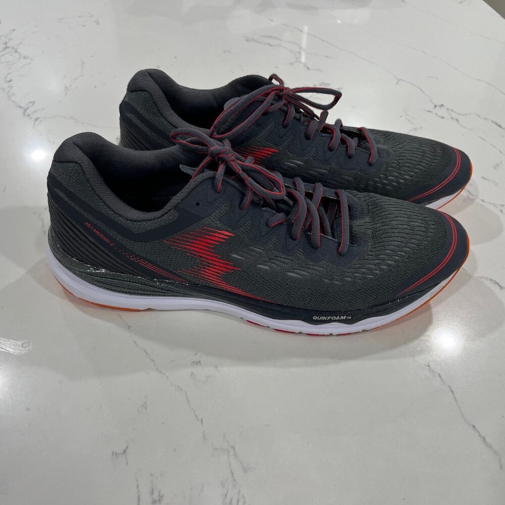Men's 361 Degrees Meraki 2 Running Shoes Black/Red Size 13